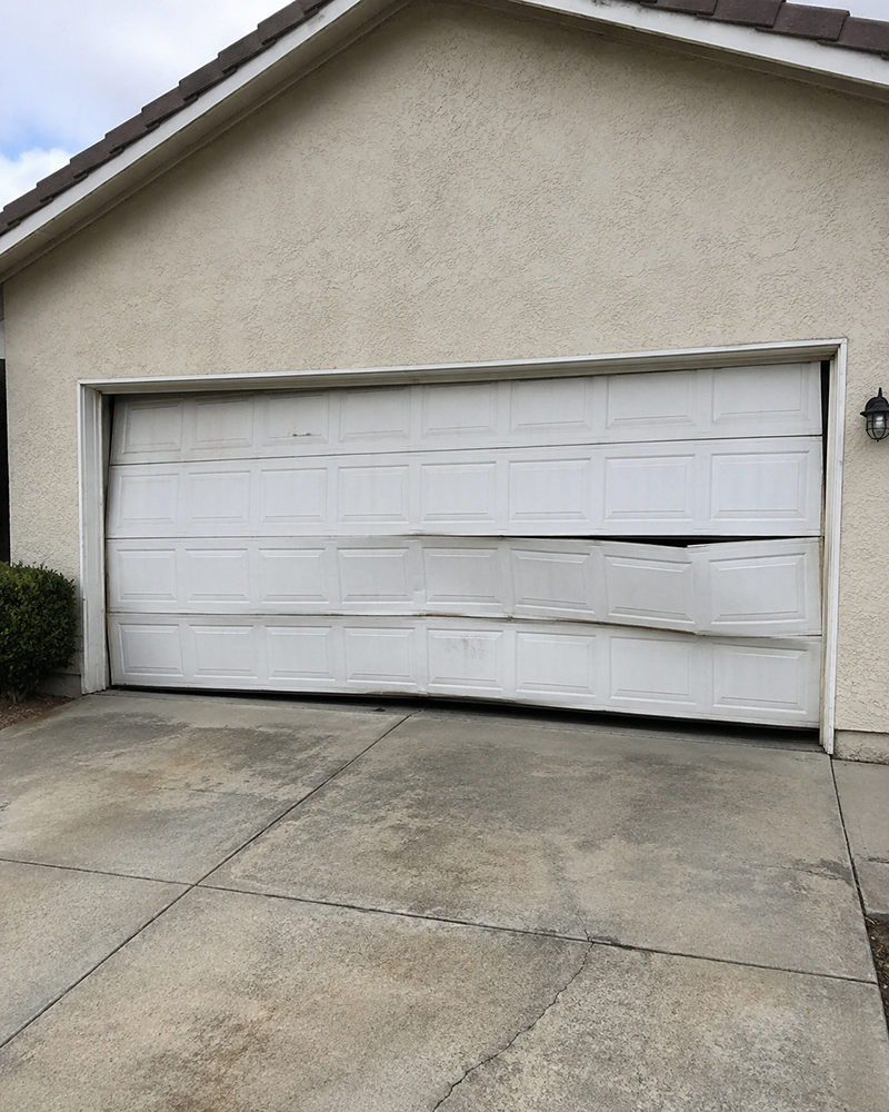 Plainfield Garage Door Pro before reparing