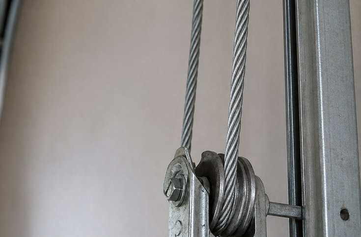 Garage door cable repair service
