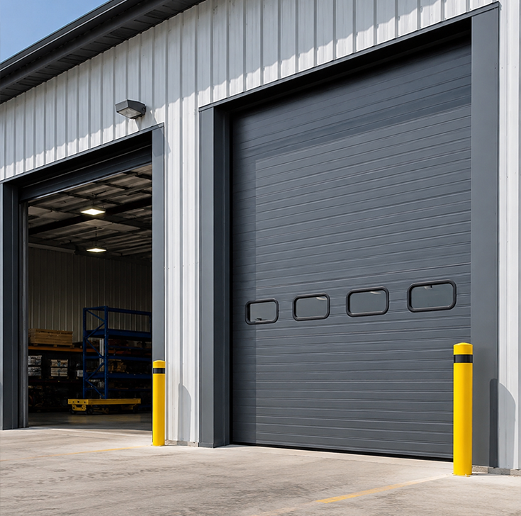 Commercial overhead door inspection and installation planning in Plainfield IN