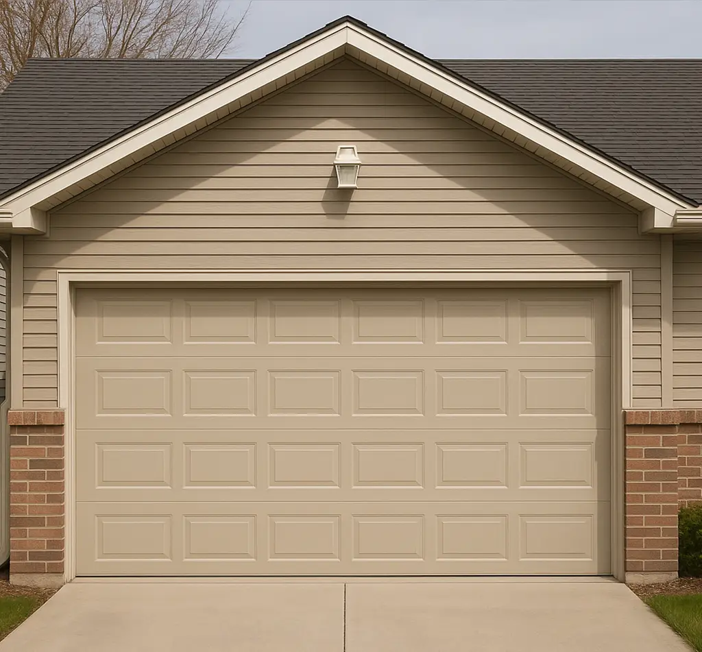 Garage door installation