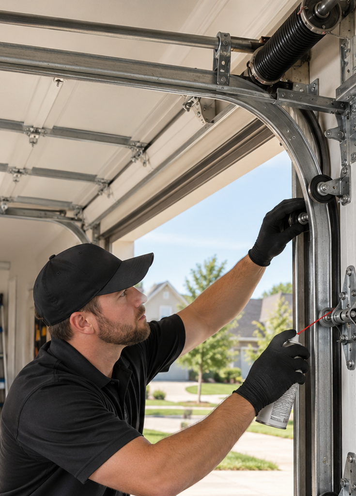Garage door maintenance repair in Plainfield IN