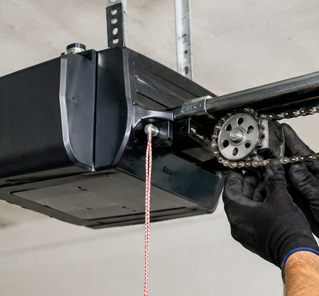 Garage door opener service