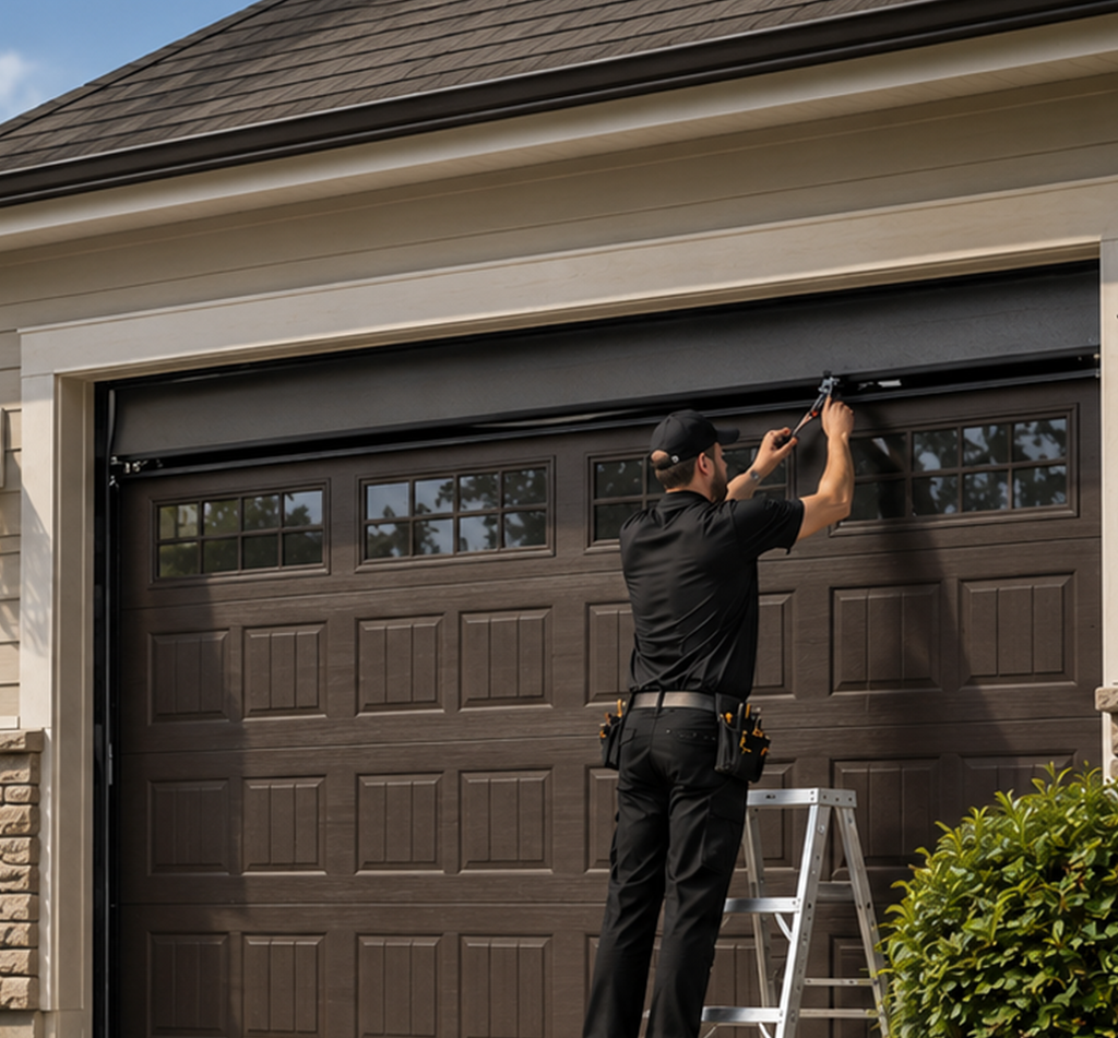 Residential garage door selection and professional installation assessment in Plainfield IN