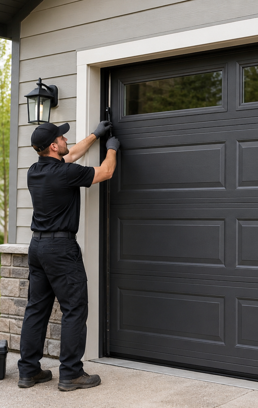 Garage door installation and replacement