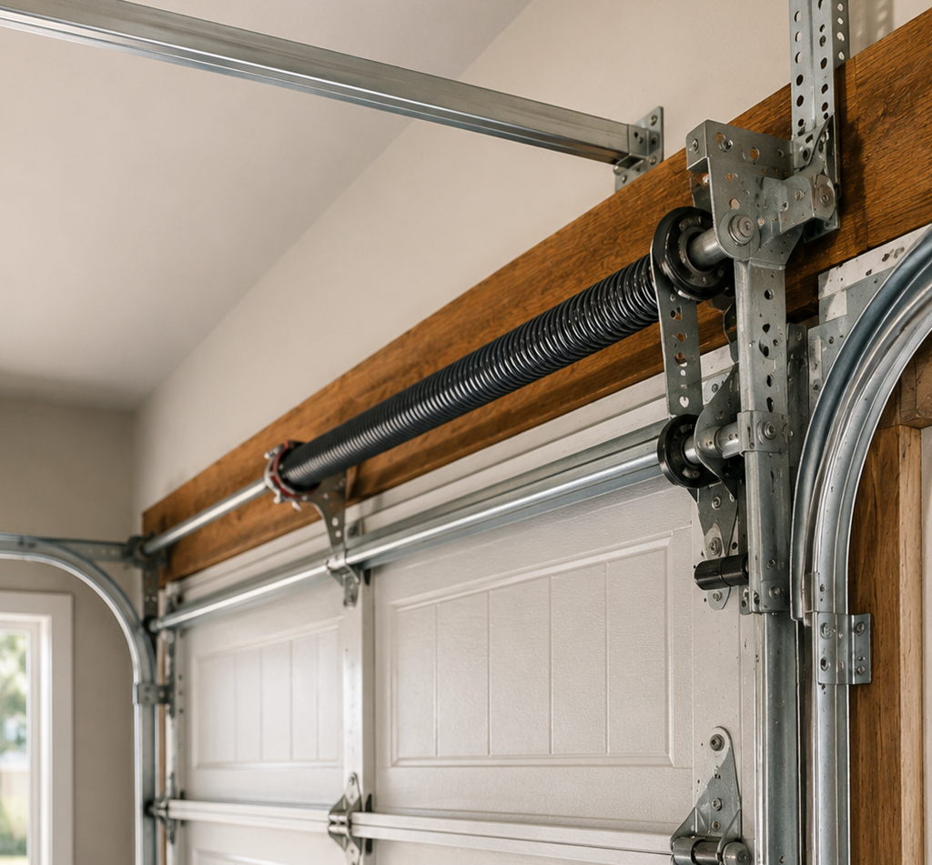 Garage door spring service