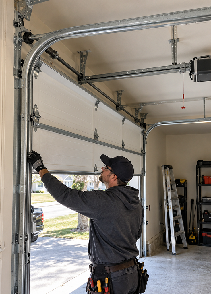 Garage Door Track Repair Plainfield IN